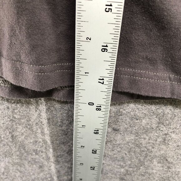 VTG 100% Electronic T Shirt Womens L Gray Short Sleeve Crewneck Cropped - Picture 8 of 9